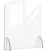 Rosseto Avant Guarde 36x40 Acrylic Sneeze Guard, 1 EA