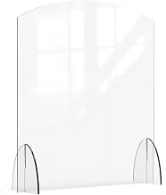 Rosseto Avant Guarde 36x40 Acrylic Sneeze Guard, 1 EA