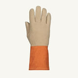 Superior Glove Endura 370DTIGL-M 370DTIGL Gloves, M, Kevlar/Deerskin Leather, Tan