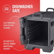 Cambro Charcoal Gray / UPC300 / 36.0 quarts Bus Tubs