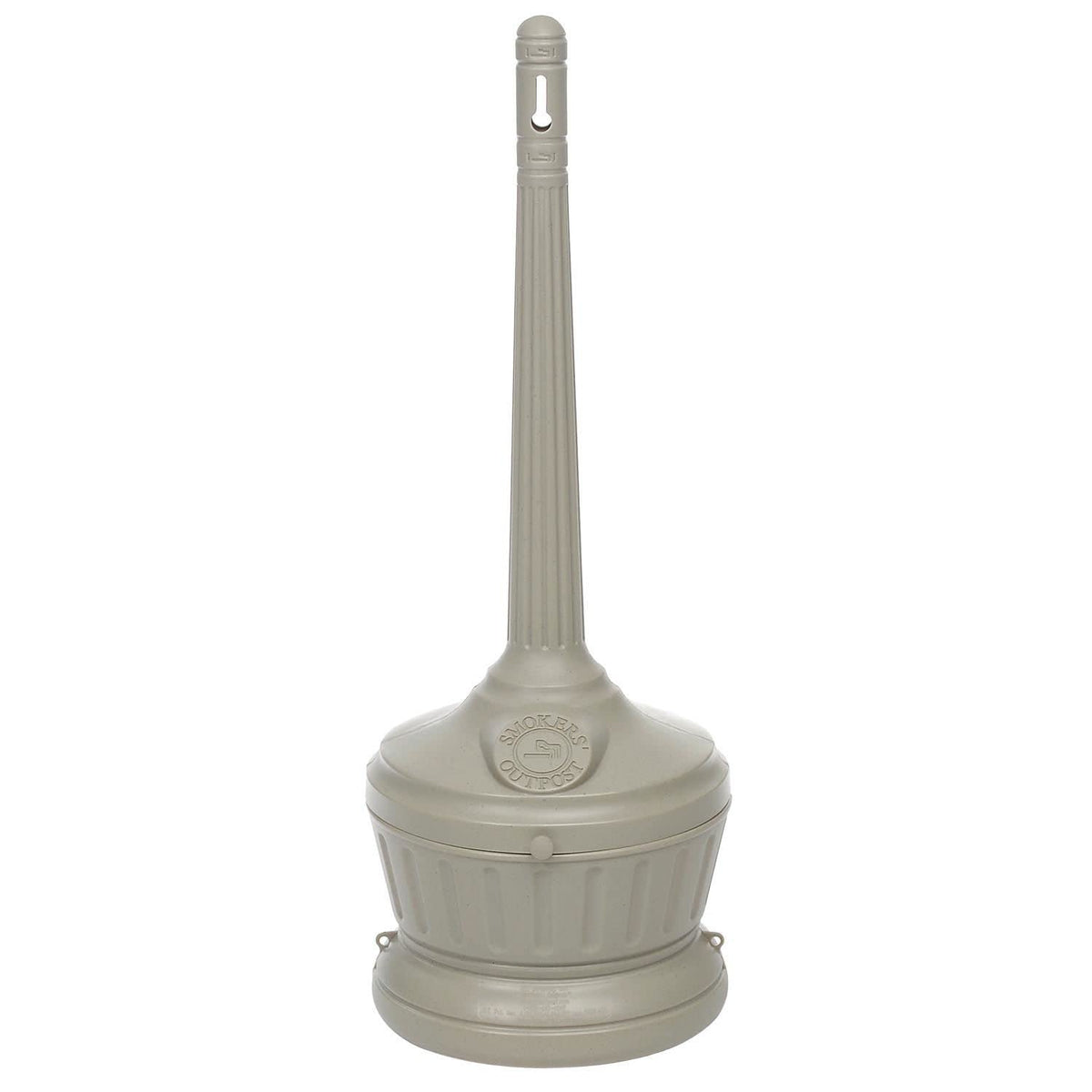 Smokers Outpost Cigarette Receptacle - Beige by Smokers' Outpost – One Size, Polyethylene (PE), Beige, Model 711302