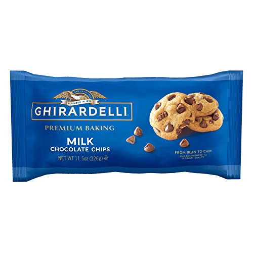 Ghirardelli Milk Chocolate / 11.5 Ounce (Pack of 6) / 1 Chocolate Chips