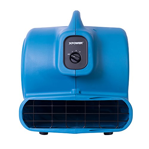 XPOWER 15.9" x 17.5" x 18.5" / Pro P-830 / Blue Floor Fans