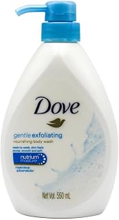 Dove Gentle Exfoliating Nourishing Body Wash - 550 ml