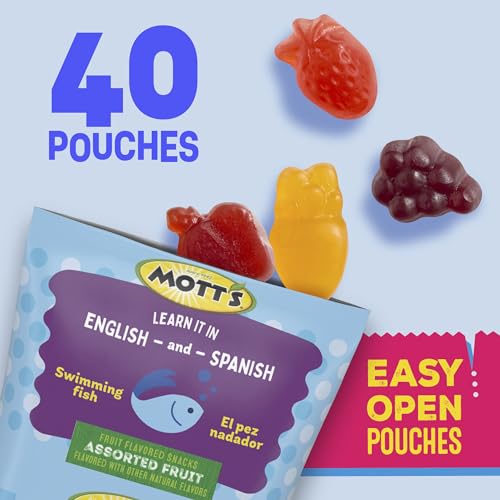 Mott's 40 Count (Pack of 4) / 1 / 4 Fruit Snacks