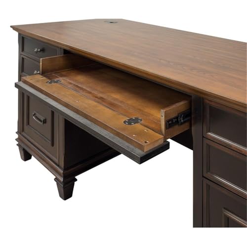 Martin Furniture Black-brown / Desk / Size Pillow410 Home Office Desks
