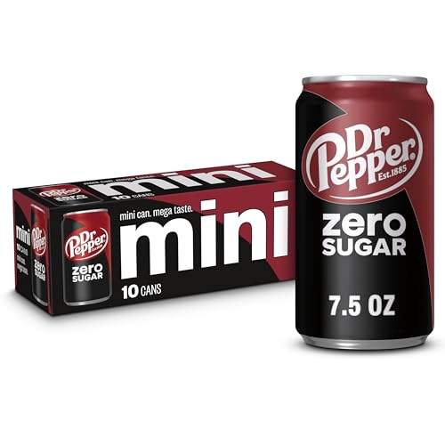 Dr Pepper 7.5 Fl Oz (Pack of 10) / Rich Brown / 1 Soft Drinks