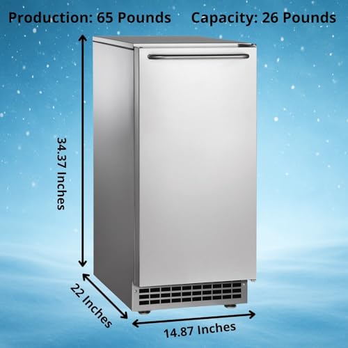 Scotsman Without Filtration / Ice Maker / Silver Ice Machines