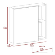 Tuhome Black Wengue / unspecified / 1 Medicine Cabinets