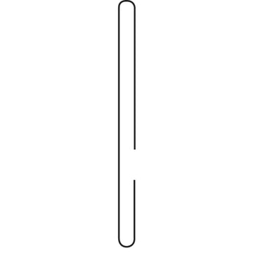 Clear Plastic Top Mount Covered Face Card Holder - 3 1/2" L x 2" H by HUBERT – Plastic, Clear, Model 105658