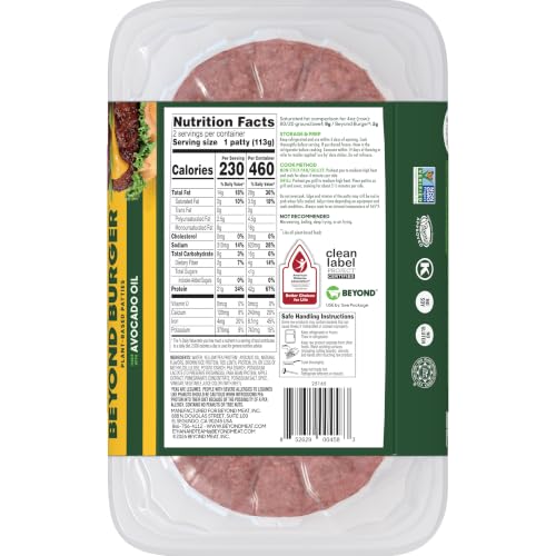 BEYOND MEAT Beef / 8 oz / 1 Meatless Patties