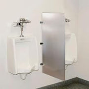Global Industrial Bathroom Stainless Steel Urinal Screen 24 x 42-1 Each