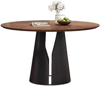 Mesa para Centro De Sala Solid Wood Round Dining Table and Chairs Living Room Retro Home Small Household Coffee Table(150x150x75cm)