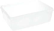 IEL - LACHANCE Food Storage Container Translucent 3.2 Gallon Plastic- 15 3/4" L x 11 3/8" W x 5 5/16" D