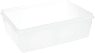 IEL - LACHANCE Food Storage Container Translucent 3.2 Gallon Plastic- 15 3/4" L x 11 3/8" W x 5 5/16" D