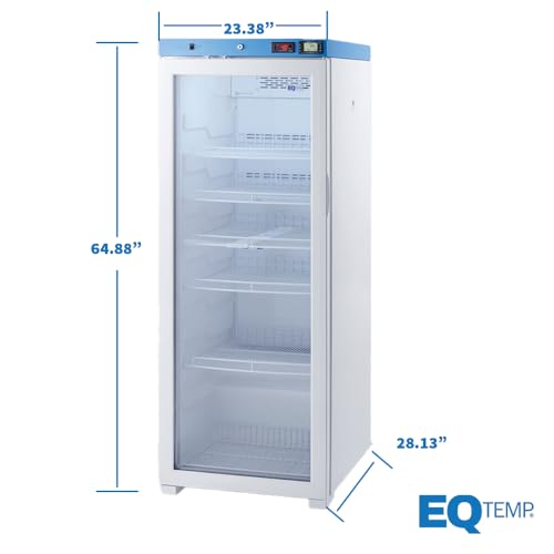 EQTemp Glass / Right Hand Door / 12.71 cubic_feet Lab Refrigerators