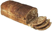 European Bakers 1/2 inch Sliced Marble Eye Swirl Bread -- 8 per case.