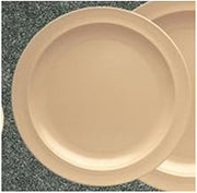 Yanco NS-106T Nessico Round Plate, 6.5" Diameter, Melamine, Tan Color, Pack of 48