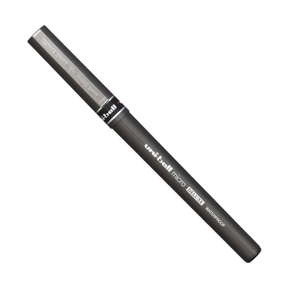 UB-155 Micro Deluxe Blue (Single Pen) by Uni-Ball – 1 Count (Pack of 1), Blue, Model F045019