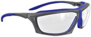 MAGID Impact Resistant Anti-Fog Safety Glasses with TPR Cushion, 2 Pairs, Clear Lenses