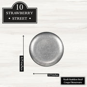 10 Strawberry Street 11.75" / Stainless Steel / 1 Dinner Plates