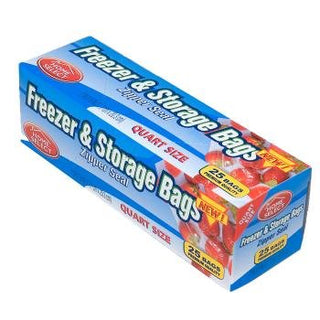 Quart Zipper Seal Freezer Bags