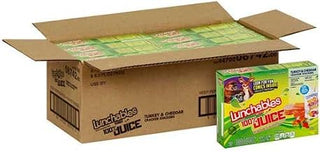 Lunchable Turkey and Cheddar Cracker Stackers Lunch Combination, 0.575 Pound - 8 per case.