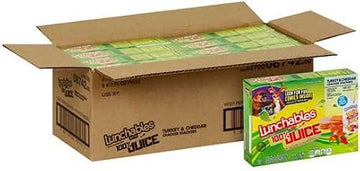 Lunchable Turkey and Cheddar Cracker Stackers Lunch Combination, 0.575 Pound - 8 per case.