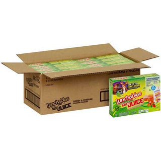 Lunchable Turkey and Cheddar Cracker Stackers Lunch Combination by Kraft – 9.2 Ounce (Pack of 8), Pack of 8