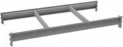 Tennsco BPB-48-24 Welded Steel Bulk Storage Deck Level, 4150 lbs Capacity, 48" Width x 24" Depth, Gray
