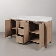 Water Creation 72" Width / Toffee Latte / 1 Bathroom Vanities