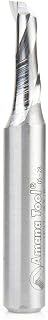 HSS Spiral Aluminum Cutting Single Flute Up-Cut 3/8 D x 1 CH x 1/2 - Amana HSS1627