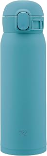 Zojirushi SM-WS48-GM Stainless Steel Mug, 16-Ounce, Aqua Green