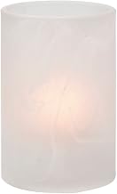 Hollowick Satin Crystal Wysp Cylinder Glass Lamp