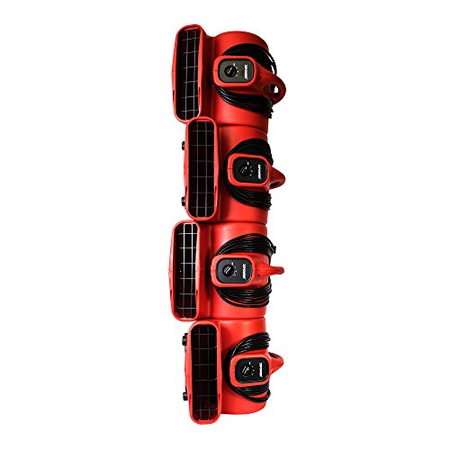 XPOWER 14.8" x 13.9" x 14.6" / Pro P-430 / Red Dust Collectors & Air Cleaners
