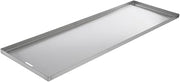 HUBERT Food Pan with Drain Holes Stainless Steel - 30" L x 10" W x 3/4" D
