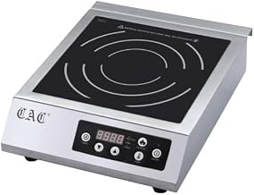 CAC Foodservice Commercial Induction Cooker ELIC-600G Single Burner 1800 Watt 120 Volt