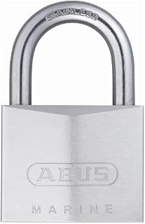ABUS 75IB/50 B KA, 75168 75 Series Padlock Keyed Alike, SS Shackle (Pack of 10 pcs)