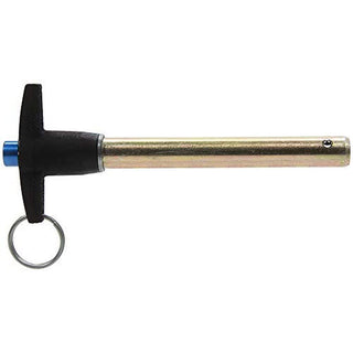 1/2" x 3-1/2" Quick Release T-Handle Pin by Allstar Performance – 1/2" x 3-1/2", Aluminum, Black, Model 60324