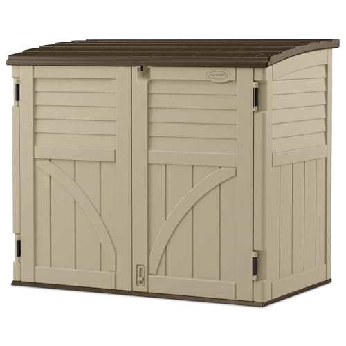 Suncast Compact / 34 cu. ft. / sand Storage Sheds