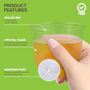 Stock Your Home 12oz / 100 / Clear Cups