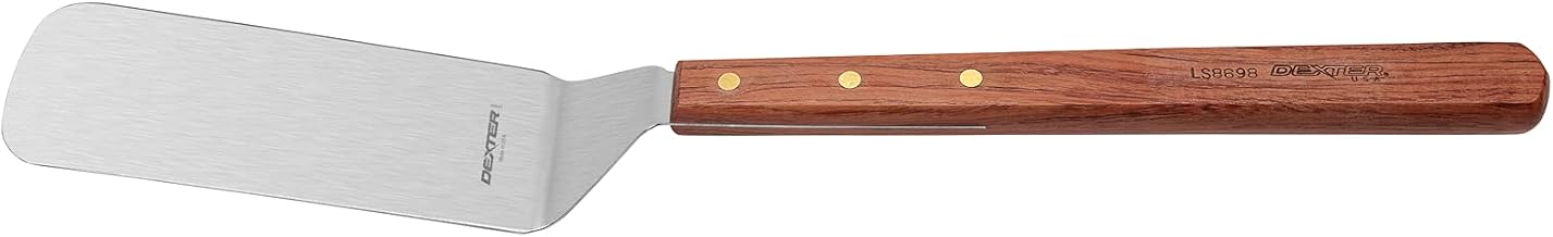 Dexter 8 x 3" Long Handle Turner, Brown