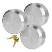 Master Lock 3 Pack / Silver / 3 Keyed Padlocks