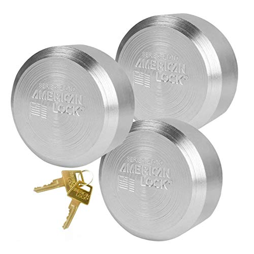 Master Lock 3 Pack / Silver / 3 Keyed Padlocks