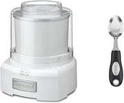 Ice Cream Maker Machine, Ready in 20, 1.5 qt Freezer Bowl + Cuisinart Comfort Prep Collection Ice Cream Scoop, CTG-32-IS