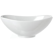 M138OV-NW Modernist Collection Oval White Melamine Bowls 13"L x 8"W x 4.5"H by Elite Global Solutions – 13 ounces, Melamine, White, Model 848552004509