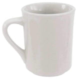 China Coffee Mug by CRESTWARE – 8.5 Ounces, Ceramic, White, Model AL16
