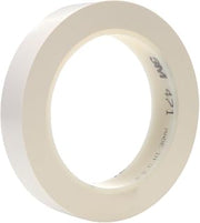 3M Vinyl Tape 471, White, 1/2 in X 300 YD, (00021200741203) (96/Each)