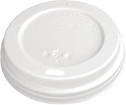 Fiesta Disposable Coffee Cup Lids White 340ml / 12oz and 455ml / 16oz (Pack of 1000) - [CE257]