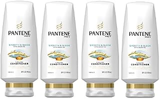 Pantene Pro-V Smooth & Sleek Smoothing Conditioner, 20 FL OZ (Pack of 4)